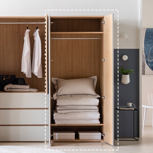 동서가구 디엘 2단 옷장 900_이미지