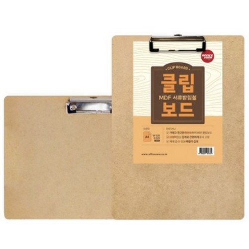 오피스존 MDF 클립보드 A4