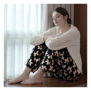 릴리 블라썸 벨로아 라운지 셋업 엘더블유엘JAST0354-MT 962589 M_이미지