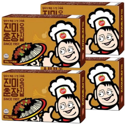 진미 진미춘장 오리지널 300g (4개)_이미지