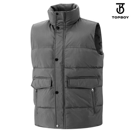 탑보이 남녀공용 멀티 포켓 패딩조끼 LD027_이미지