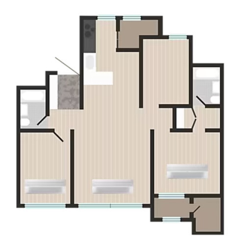 삼성전자 인피니트 라인 무풍 24평 단배관 3실 AN30CSU3P25SSY (기본설치비 포함)_이미지