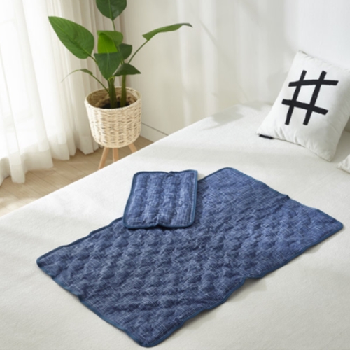 카이르 시원한 바닷가 쿨매트+베개 (베개1개, 60x90cm)_이미지