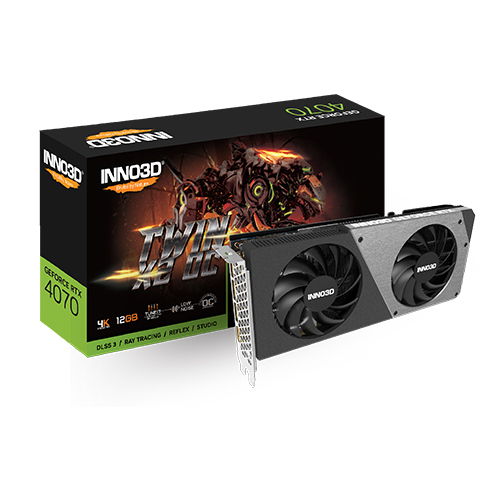 INNO3D 지포스 RTX 4070 OC D6X 12GB TWIN X2_이미지