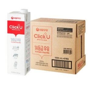 서울우유 클릭유 1A등급 우유 1L