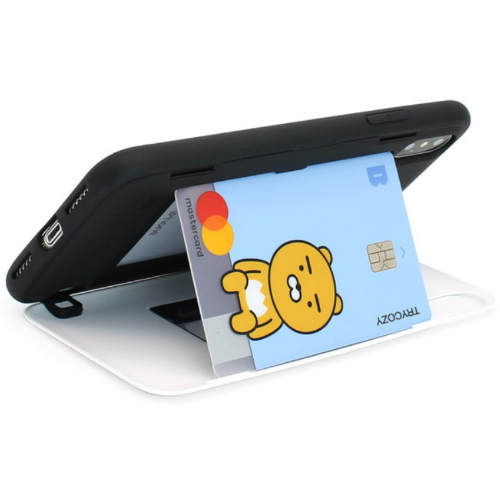 트라이코지 LG G7 헬로퍼피 도어범퍼 케이스_이미지