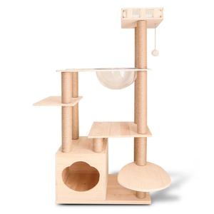 딩동펫 도도 원목 캣타워_이미지