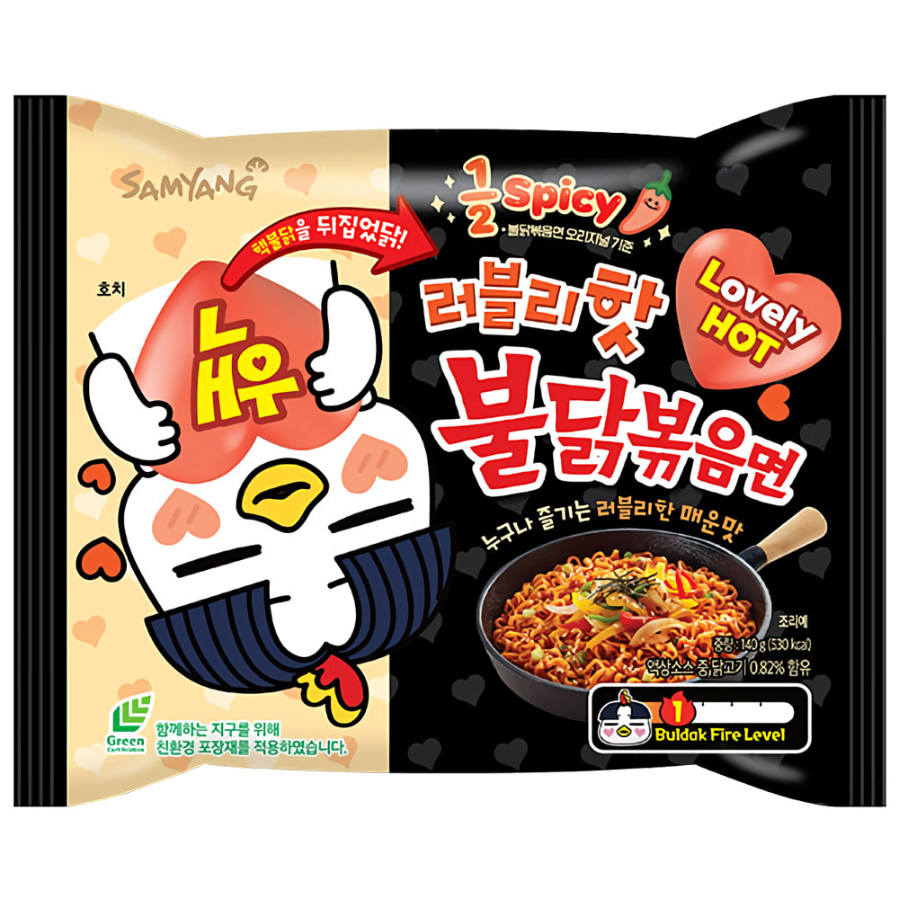 삼양식품 러블리핫 불닭볶음면 140g (1개)