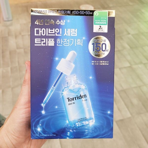 토리든 다이브인 저분자 히알루론산 세럼 50ml (본품1개+리필2개)