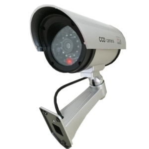 방범용 CCTV 모형 감시카메라 LED 작동 보안용품 창고_이미지