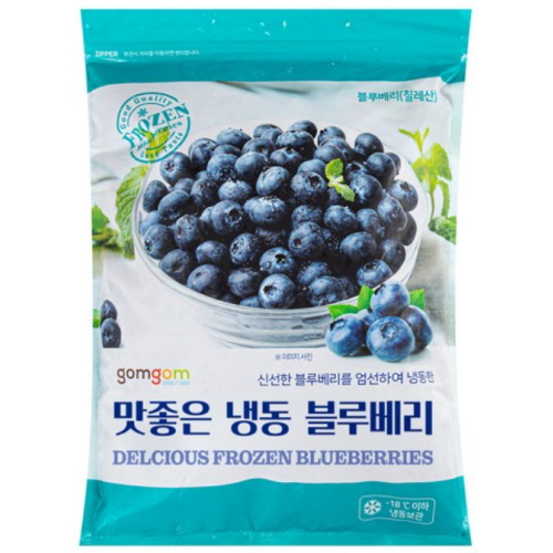 쿠팡 곰곰 맛좋은 냉동 블루베리 1.5kg (3개)