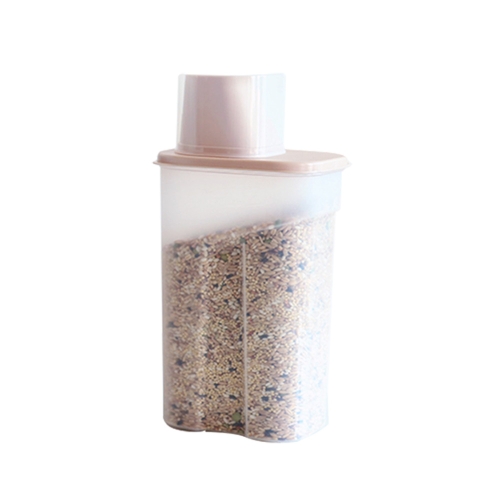 루멘 곡물통 1.5L 연핑크 12.5 x 10 x 26cm