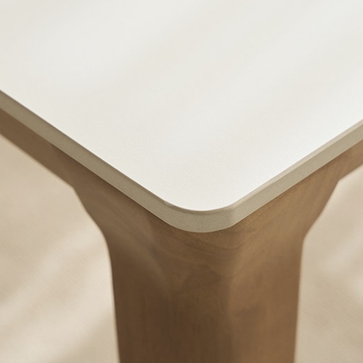 스칸디나 멜리토 포세린 통세라믹 원목 식탁 1400 (의자별도)_이미지