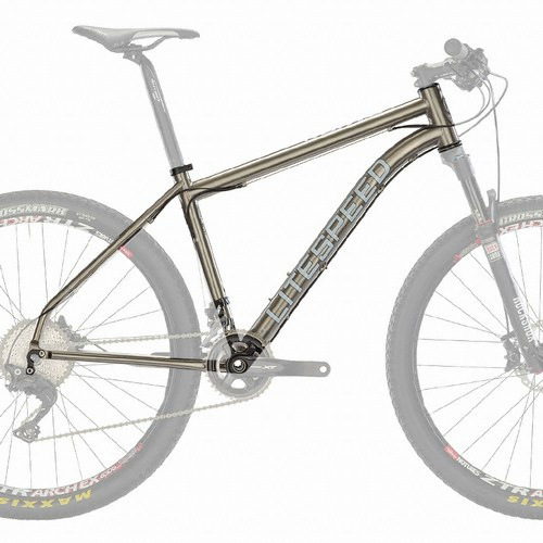 라이트스피드 쿠와 티타늄 MTB 프레임_이미지