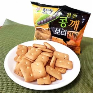 금풍제과 흑두원 검은콩깨 보리건빵 30g (30개)_이미지