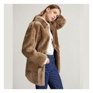  로보 하프 무스탕 코트 GSC20D303