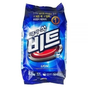  비트 분말세제 가루세제 3.2키로 리필 O 스파크 가루세제 분말세제 액체세제