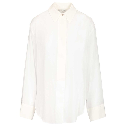 포르테포르테 포르테 포르테 co se voile 셔츠 crepe de chine details 14618F49A0002 T_이미지