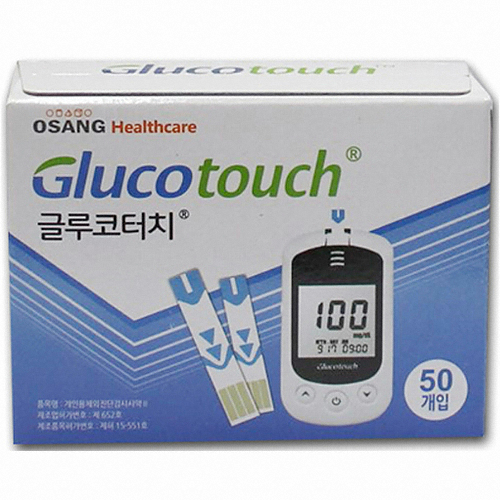 오상헬스케어 글루코터치 혈당시험지 (500매)_이미지
