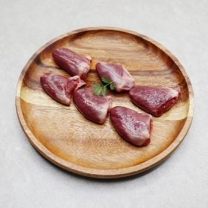 오리 염통 1kg 국내산 오리염통 오리고기 생식_이미지