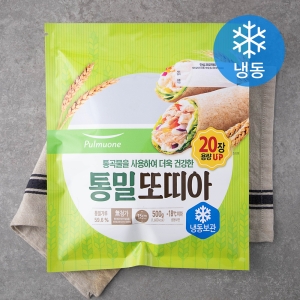 풀무원 요리도우 통밀 또띠아 냉동 500g 1개_이미지