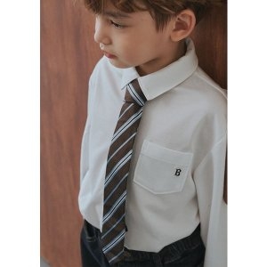 이현어패럴 빈 브라운 실크 넥타이 BZ53AN03