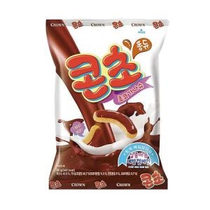 크라운제과 콘초 초코가나슈 66g (6개)_이미지