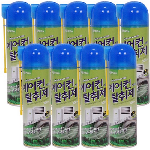 산도깨비 에어컨 탈취제 300ml (9개)