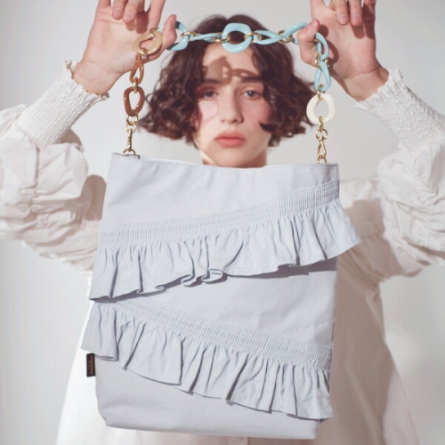 탈리 디자이너브랜드 ROPE프릴스모크 L 블루 CI7CES04BLUF_이미지