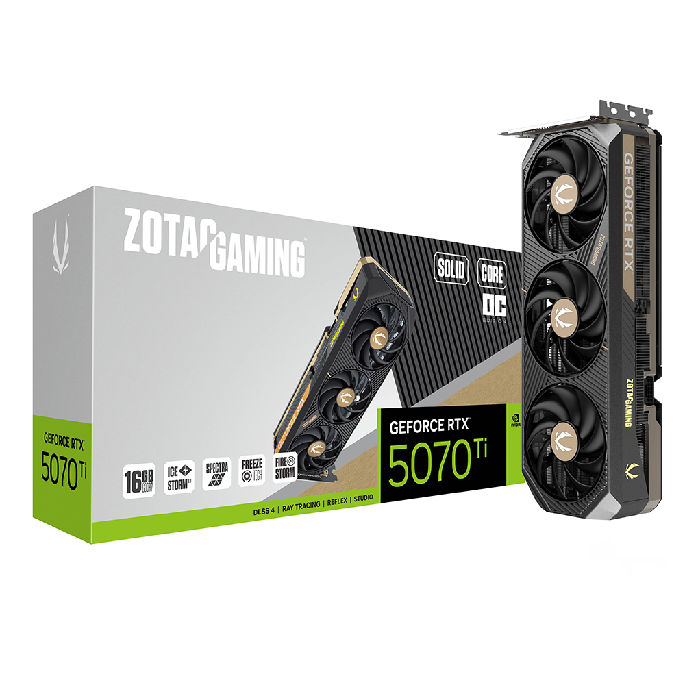 지포스 RTX 5070 Ti SOLID CORE OC D7 16GB