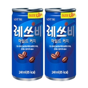 롯데칠성음료 <b>레쓰비</b> 아시아트립 베트남 연유커피 240ml