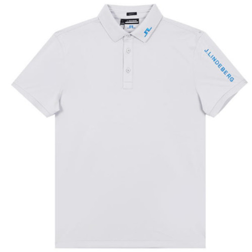 제이린드버그 투어 테크 슬림 핏 폴로 GMJT07645 (U199, 라이트그레이멜란지)_이미지