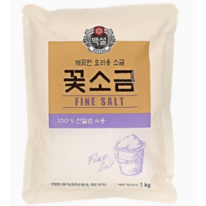 CJ제일제당 백설 꽃소금 1kg (35개)