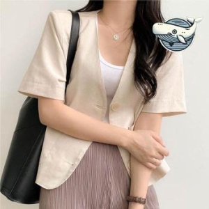 오노마 ONM 여름용 통기성 베이지 자켓 사무실 정장 33114826