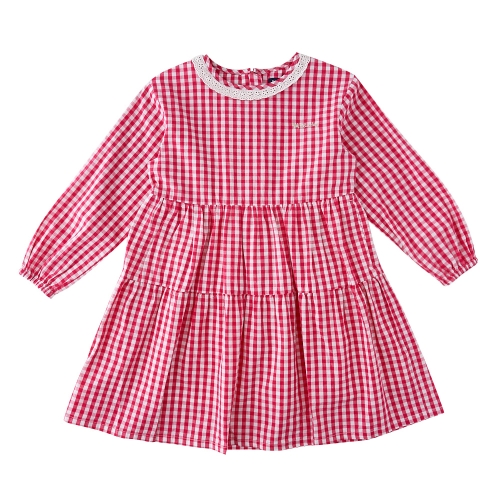 블루독 고방체크원피스 24115-403-51