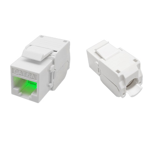라인업시스템 LANSTARplus LSP-GKTVM-UWLED CAT.6A UTP Tooless LED 키스톤잭