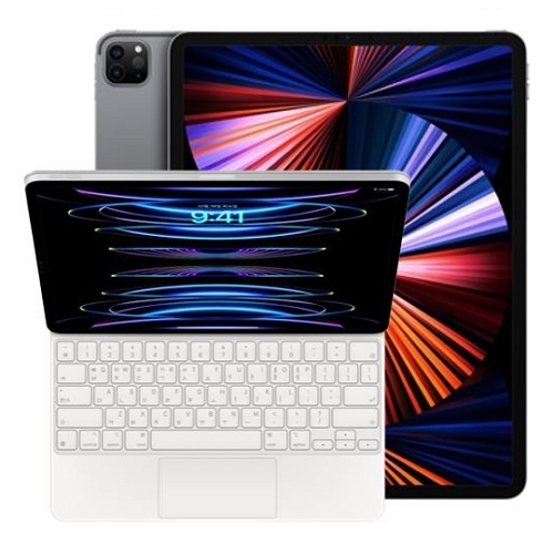 APPLE 2021 iPad Pro 12.9 5세대 Cellular+매직키보드 (256GB)_이미지