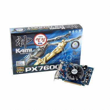 지포스 7600GT KAMI 열정 PX7600GT 256MB 잘만