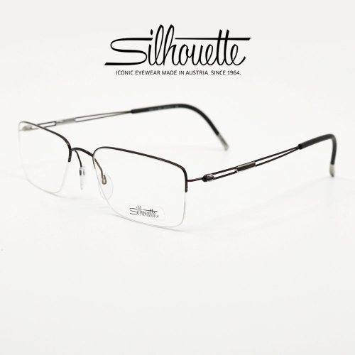 SILHOUETTE 실루엣 TNG 5278-6053 실루엣 반무테 티타늄이재용 안경테 가벼운 초경량 안경테 포함_이미지