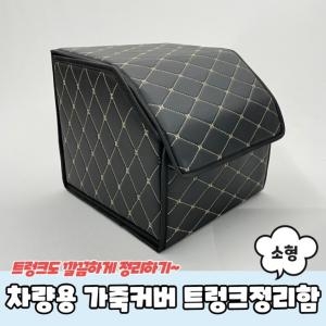 리예코퍼레이션 가죽 트렁크 정리함 중
