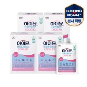 일동후디스 하이뮨 프로틴 밸런스 다이어트 케어 파우치 38g 7포 (4개)_이미지