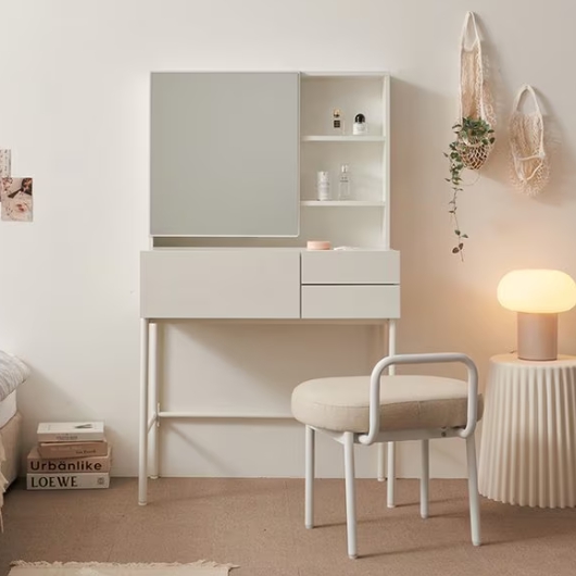 BIF보루네오 마르체 밀리 콘솔 수납 화장대+거울세트 800이미지입니다. 누르면 해당 게시물로 새창이동합니다.