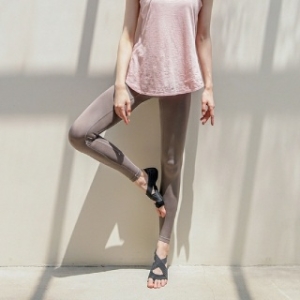 [불명] 단스킨 심리스 필라테스 에어 요가레깅스 웜그레이 DNC1WLG03_이미지