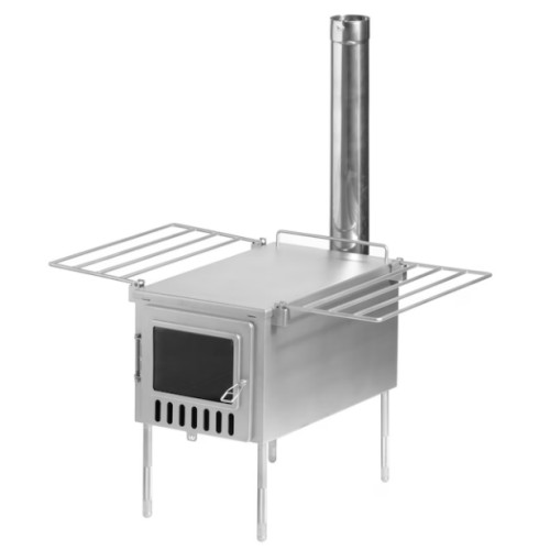 와일드와일드웨스트  X STOVE 캠핑용 스테인리스 화목난로 (일반구매)