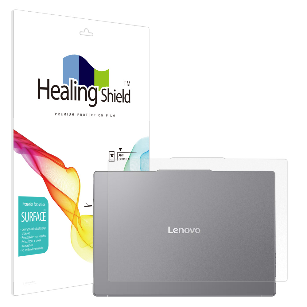 레노버 요가 Slim 7i 15ILL9 Aura Edition 무광 외부보호필름 상판 2매