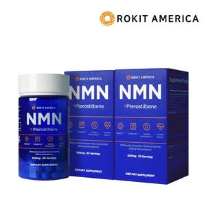 로킷아메리카 NMN 프테로스틸벤 60캡슐 (2개)_이미지