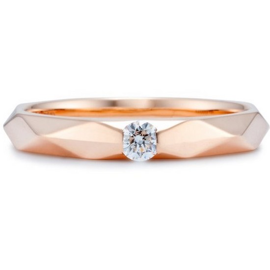 미꼬쥬얼리 앙상블 0.1ct(1부) 웨딩밴드 커플링 (여성)_이미지