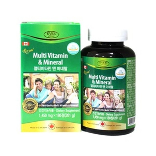 에버그린 멀티비타민& 미네랄 180정