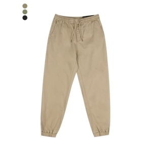 케이브랜즈 닉스 여 코튼 컬러 풀밴딩 테이퍼드 조거 FNQRDYJ580P 1055989