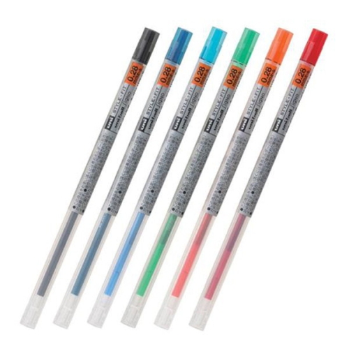 소니 알파 유니 중성리필심 스타일핏 UMR-109-38 0.38mm 라임그린_이미지